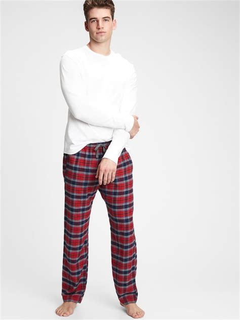 Made from soft and warm flannel fabric, these <b>pajama</b> sets are perfect for chilly nights and lazy weekends. . Gap pajamas mens